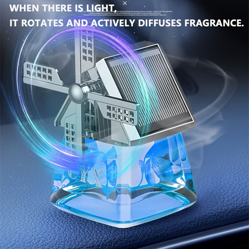 Automatic Rotating Car Perfume, Solar Powered
